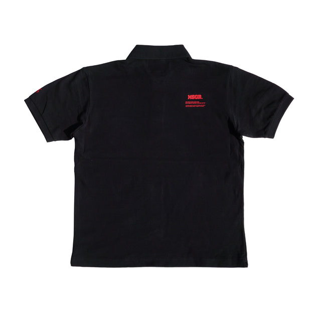 MSGR ポロシャツ / 4cm EMBLOID LOGO POLO SHIRTS