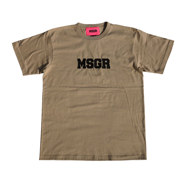 MSGR Tシャツ / BLOCK LOGO 18 EMBLOID PREMIUM TEE