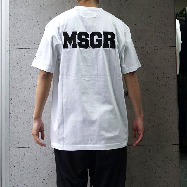MSGR Tシャツ / 28 LOGO EMB POCKET TEE