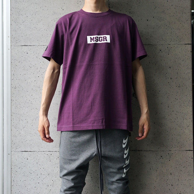 MSGR Tシャツ / BOXIE LOGO TEE