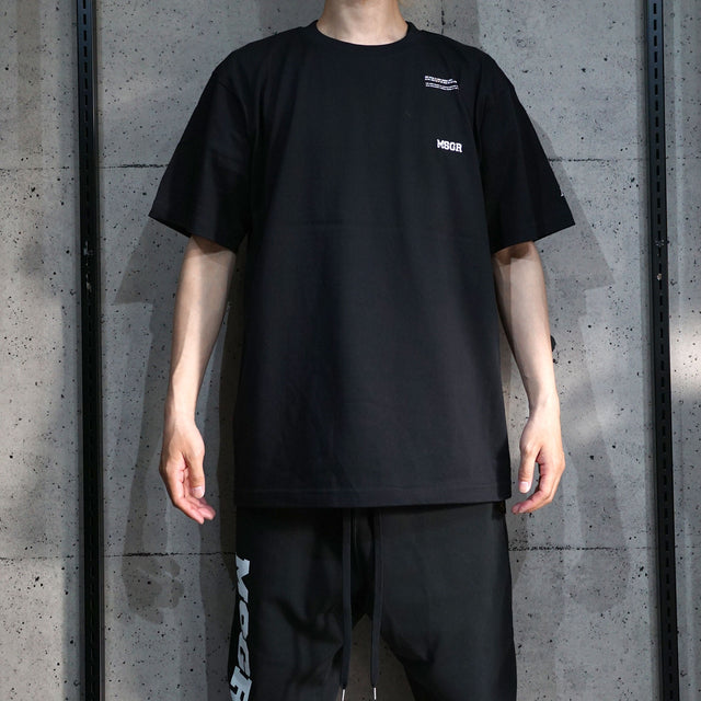 MSGR Tシャツ / BLOCK LOGO 4+28 EMBLOID PREMIUM TEE