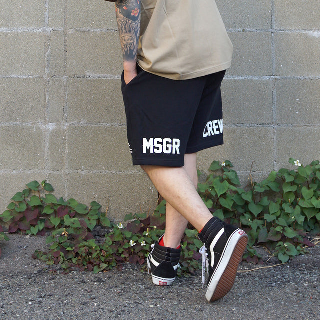 MSGRパンツ / MSGR CREW PILE SHORTS