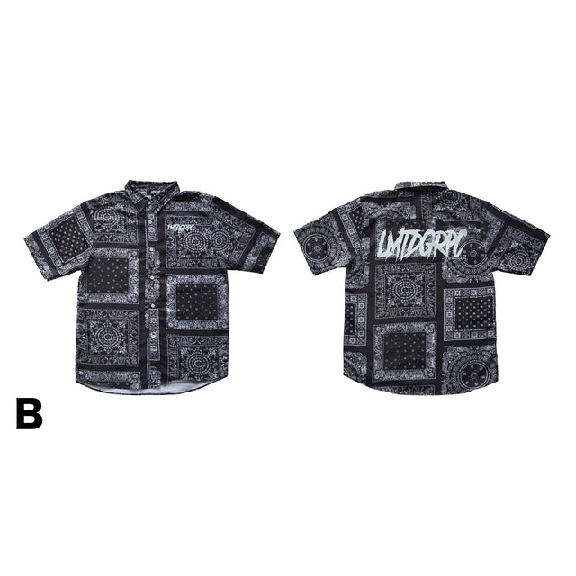LIMITED GRAPHIC シャツ / BANDANA SHIRTS