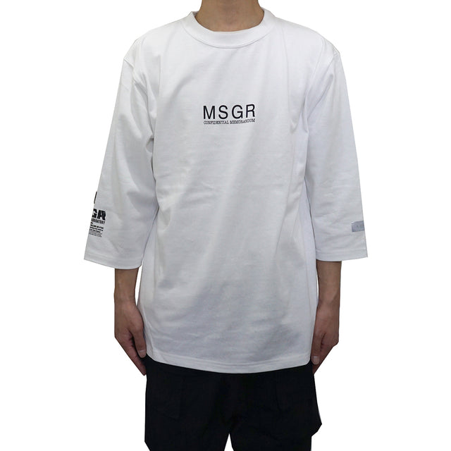 MSGR 七分袖 / CONFIDENTIAL MEMORANDUM 3/4 SLV
