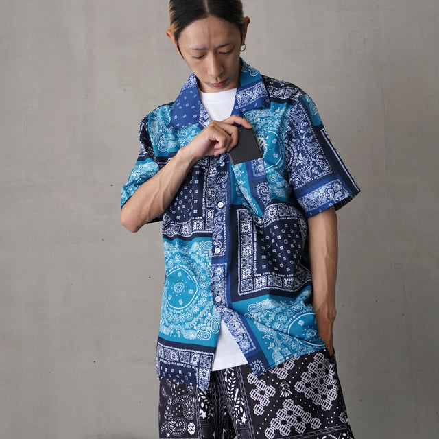 LIMITED GRAPHIC シャツ / BANDANA SHIRTS