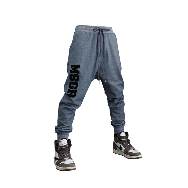 MSGR ジョガーパンツ / STYLISH PONCH JOGGER-BLOCK LOGO