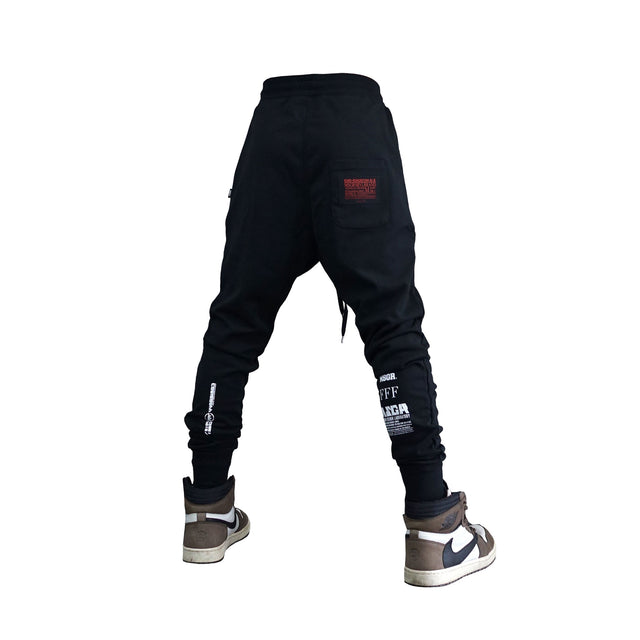 MSGR ジョガーパンツ / STYLISH PONCH JOGGER-BLACK SWORD