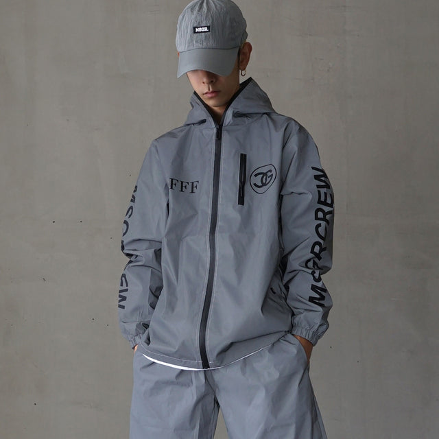 MSGR ジャケット / Refrector Superzip Hood Jacket-A