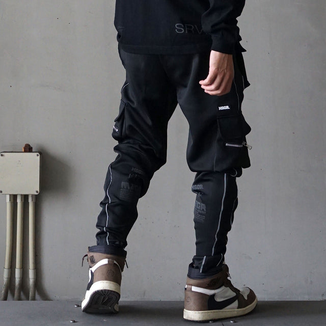 MSGR パンツ / Refrector Piping Cargo Pants