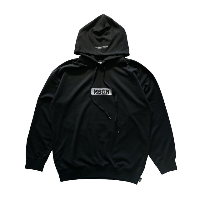MSGR パーカー / Box Logo EMB Ponch Oversize Pull Hood