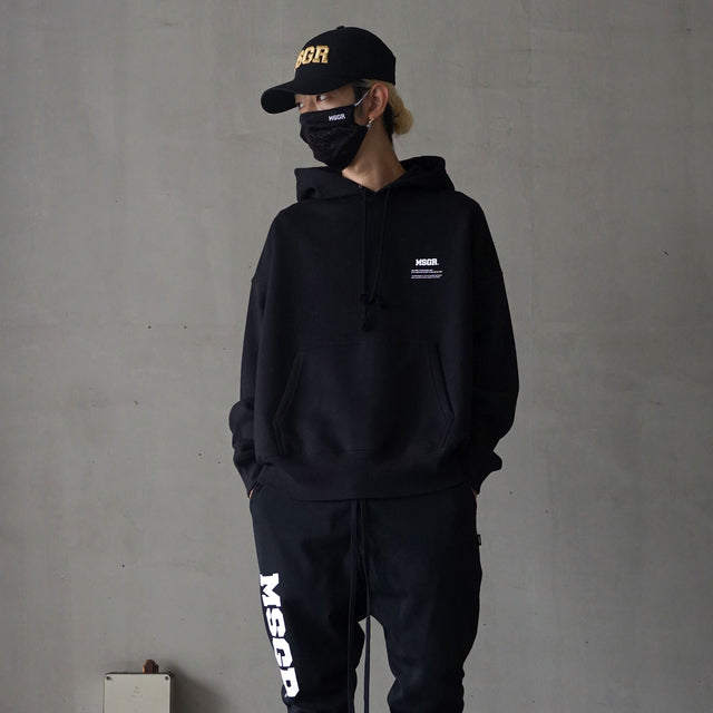 MSGR パーカー / Big MSGR Oversize 12oz Pull Hood