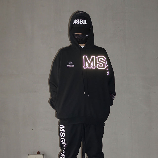 MSGR パーカー / Omitted Characters Ponch Oversize Pull Hood