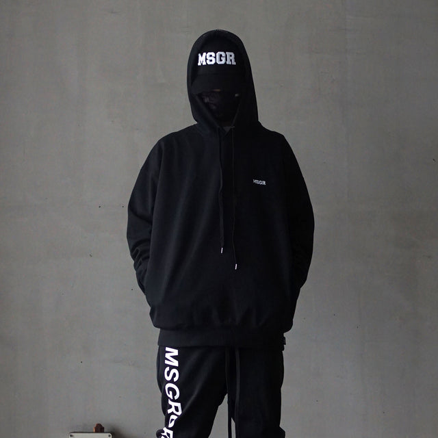 MSGR パーカー / 4+28 Logo EMB Ponch Oversize Pull Hood