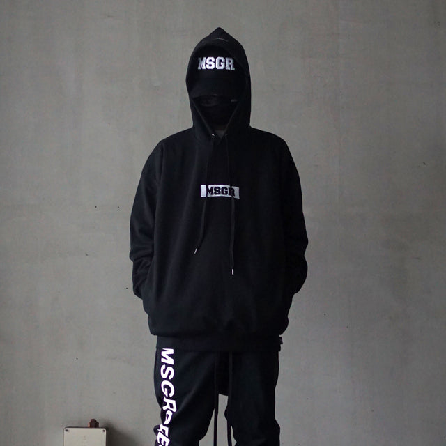 MSGR パーカー / Box Logo EMB Ponch Oversize Pull Hood