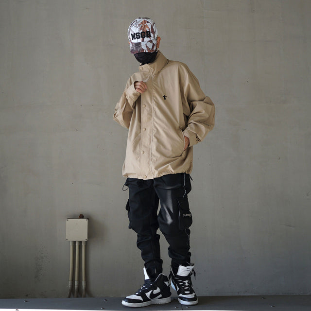 MSGR ジャケット / Knight Onepoint EMB C/N Stand Jacket