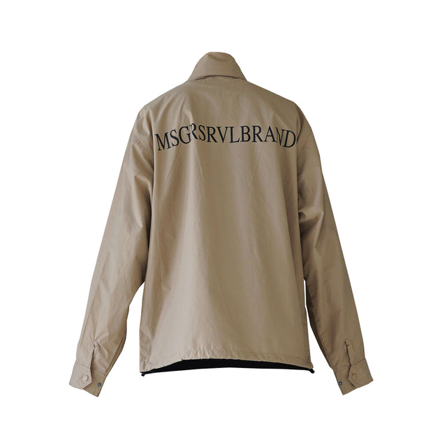 MSGR ジャケット / Knight Onepoint EMB C/N Stand Jacket