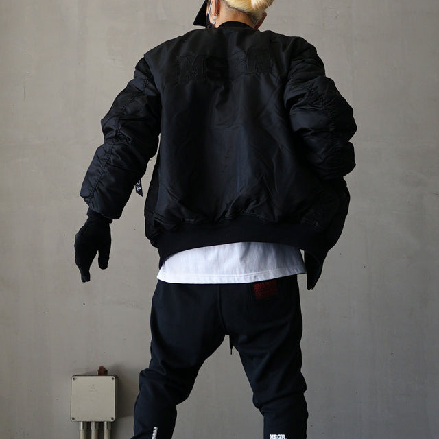 MSGR ジャケット / 4+28 Embloid Logo MA-1