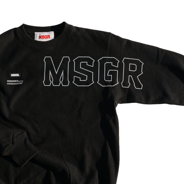 MSGR トレーナー / Omitted Characters 12oz Crew