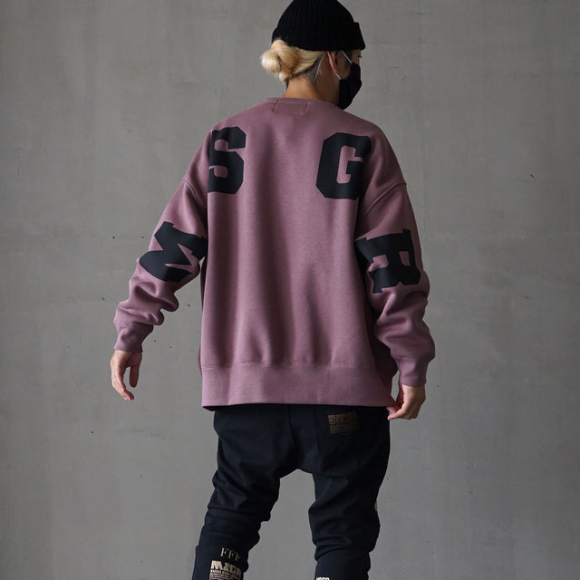 MSGR トレーナー / Big MSGR Oversize 10oz Crew