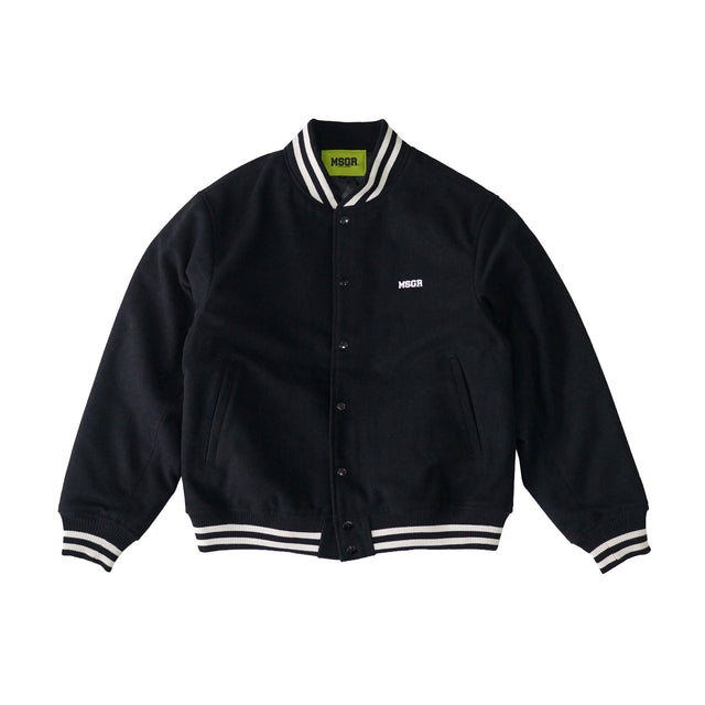 MSGRジャケット / Melton Virsity Jacket