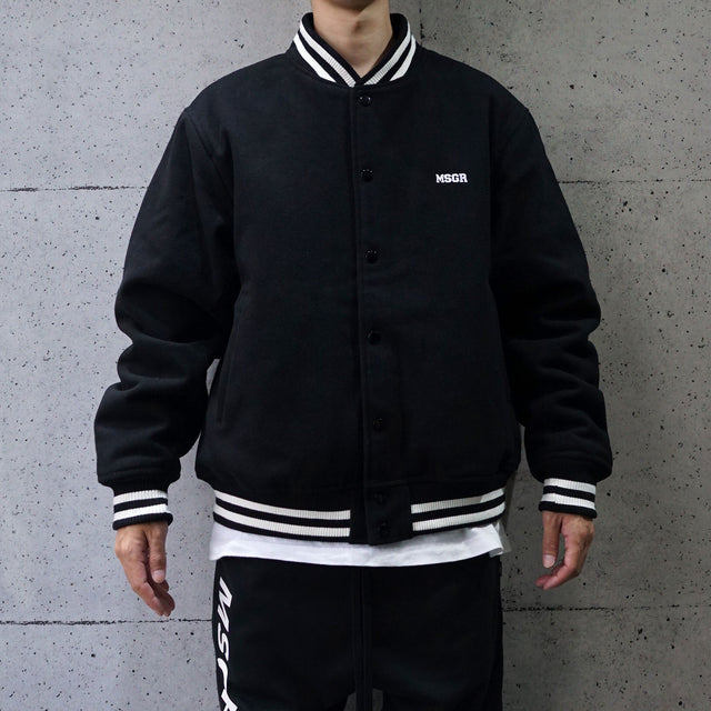MSGRジャケット / Melton Virsity Jacket