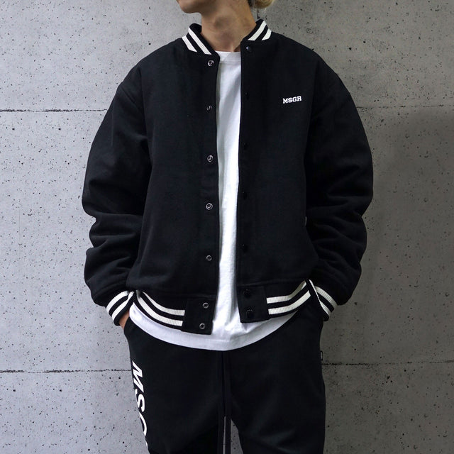 MSGRジャケット / Melton Virsity Jacket