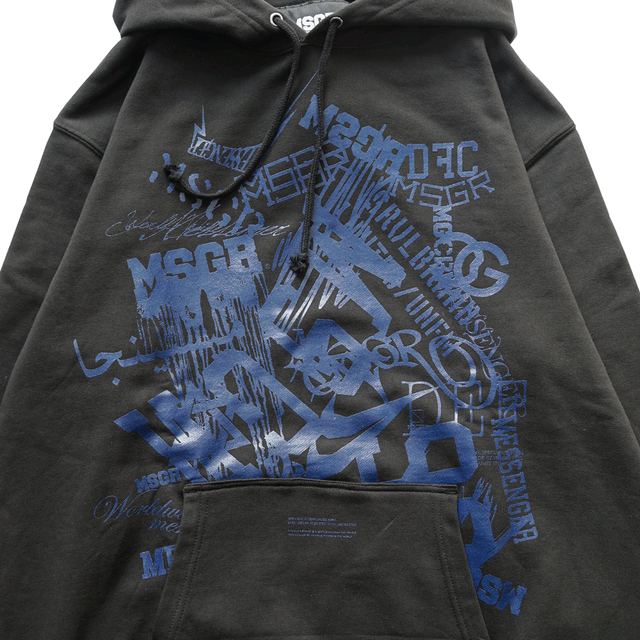 MSGR パーカー / HIDDEN LOGO ARCHIVE PULL HOOD