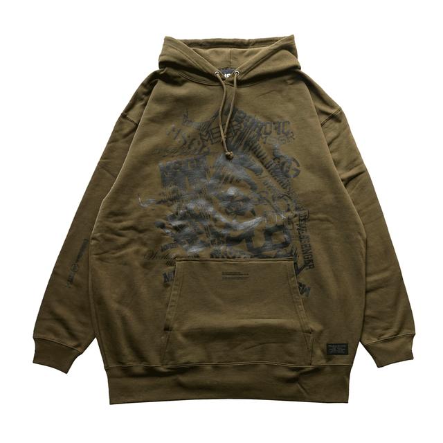 MSGR パーカー / HIDDEN LOGO ARCHIVE PULL HOOD