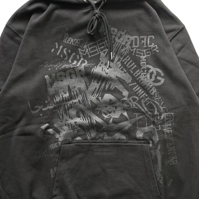 MSGR パーカー / HIDDEN LOGO ARCHIVE PULL HOOD