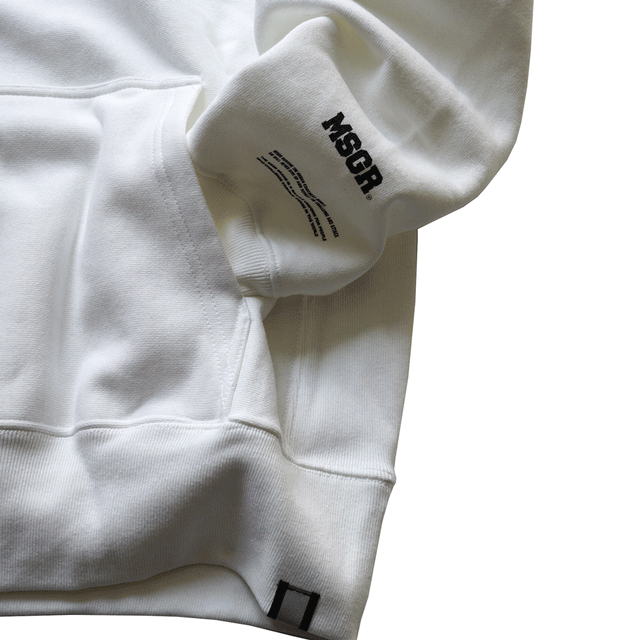 MSGR パーカー / ONE POINT HEAVY WEIGHT PULL HOOD