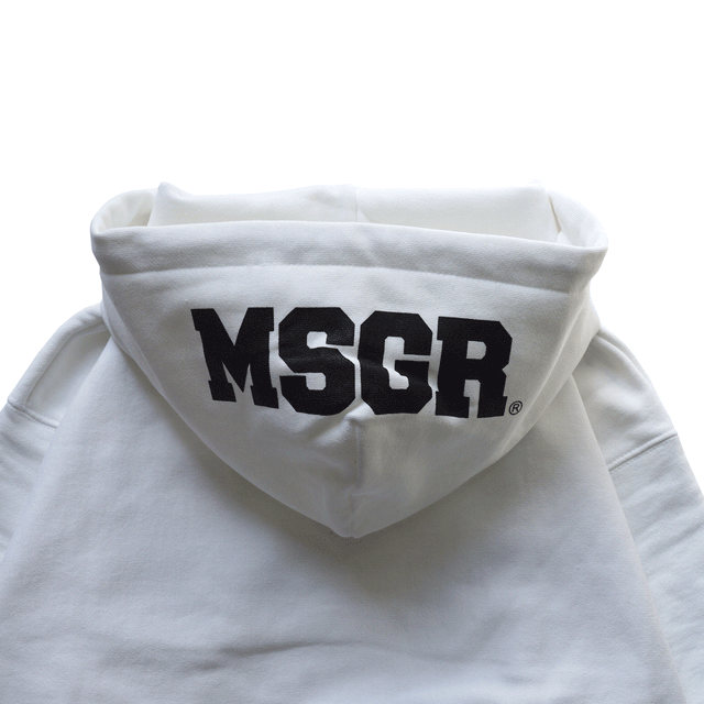 MSGR パーカー / ONE POINT HEAVY WEIGHT PULL HOOD