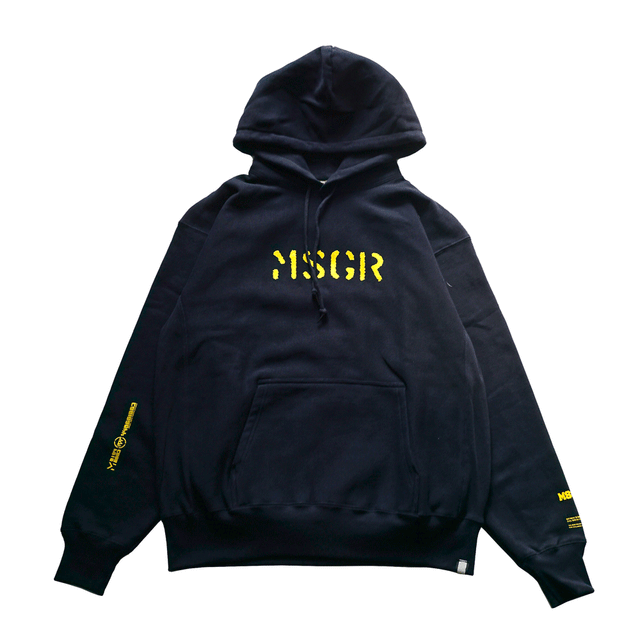 MSGR パーカー / STENCIL LOGO HEAVY WEIGHT PULL HOOD