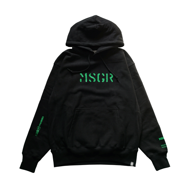 MSGR パーカー / STENCIL LOGO HEAVY WEIGHT PULL HOOD