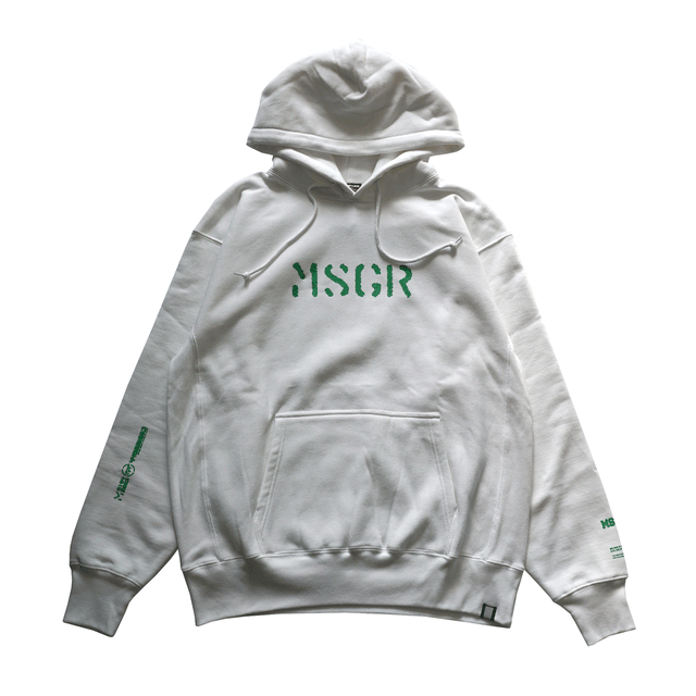 MSGR パーカー / STENCIL LOGO HEAVY WEIGHT PULL HOOD