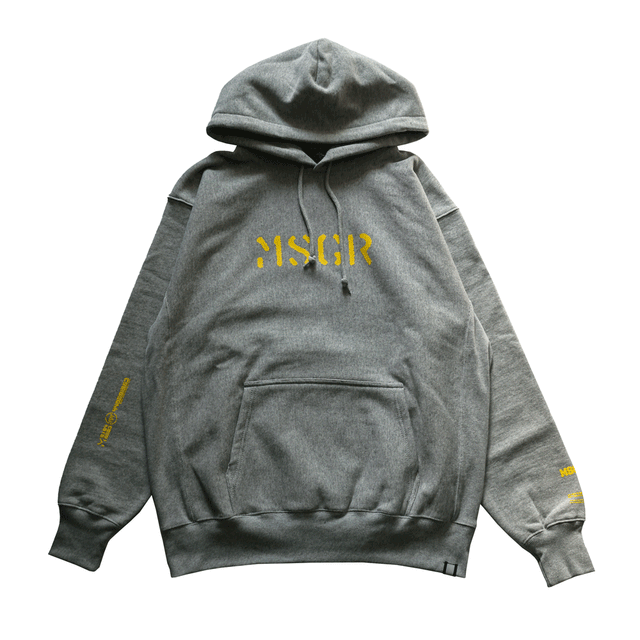 MSGR パーカー / STENCIL LOGO HEAVY WEIGHT PULL HOOD