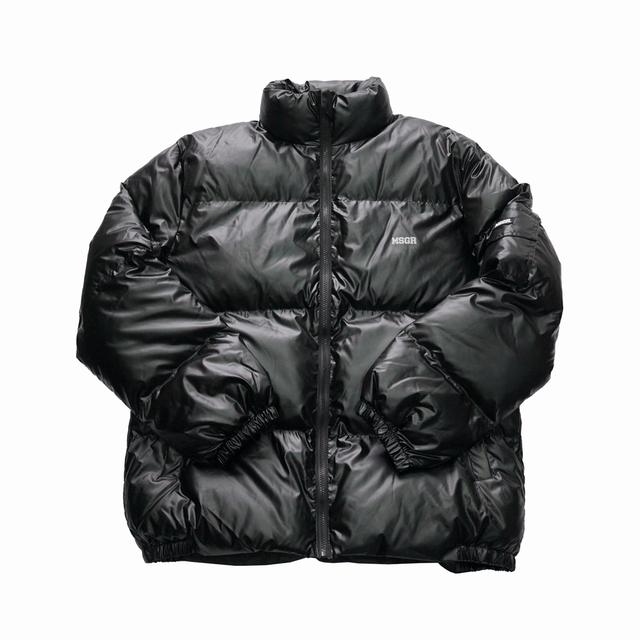 MSGR ジャケット / SHINNY STAND PUFF JACKET