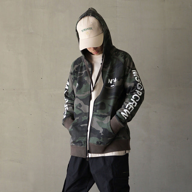 MSGR ジップパーカー / Woodland Zip Hood