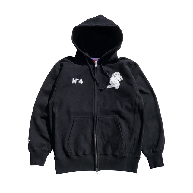 MSGR ジップパーカー / RABITTE 12oz HEAVY WEIGHT ZIP HOOD