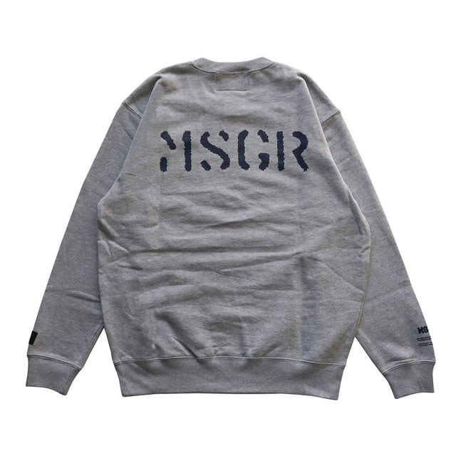 MSGR トレーナー / STENCIL LOGO 10OZ PILE CREW