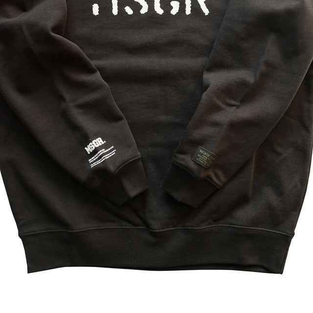 MSGR トレーナー / STENCIL LOGO 10OZ PILE CREW