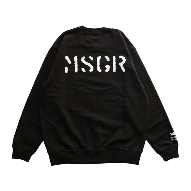 MSGR トレーナー / STENCIL LOGO 10OZ PILE CREW