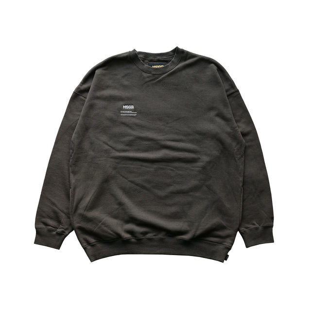MSGRトレーナー / One Point Oversize Pocket Crew