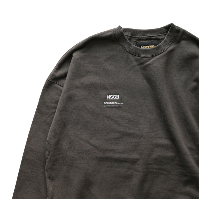 MSGRトレーナー / One Point Oversize Pocket Crew