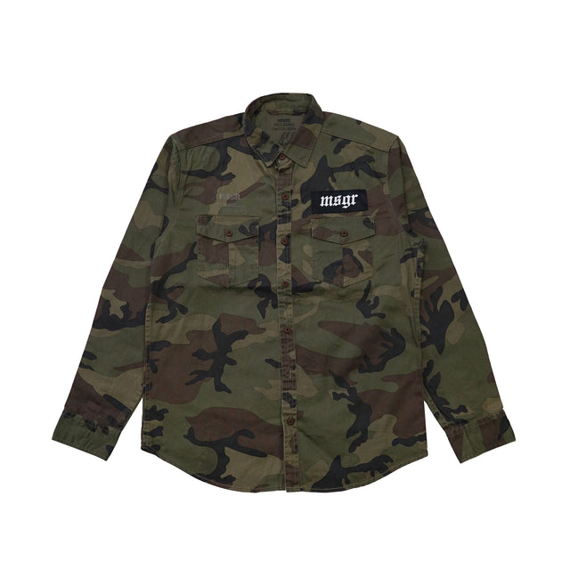 MSGRシャツ / CAMOUFLAGE SHIRTS