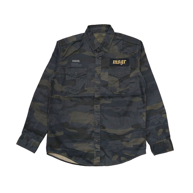 MSGRシャツ / CAMOUFLAGE SHIRTS