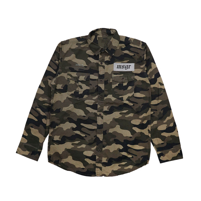 MSGRシャツ / CAMOUFLAGE SHIRTS