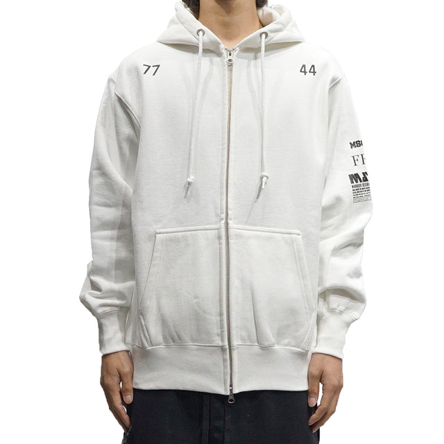 MSGR ジップパーカー / IRIDIUM x MSGR ZIP HOODIE