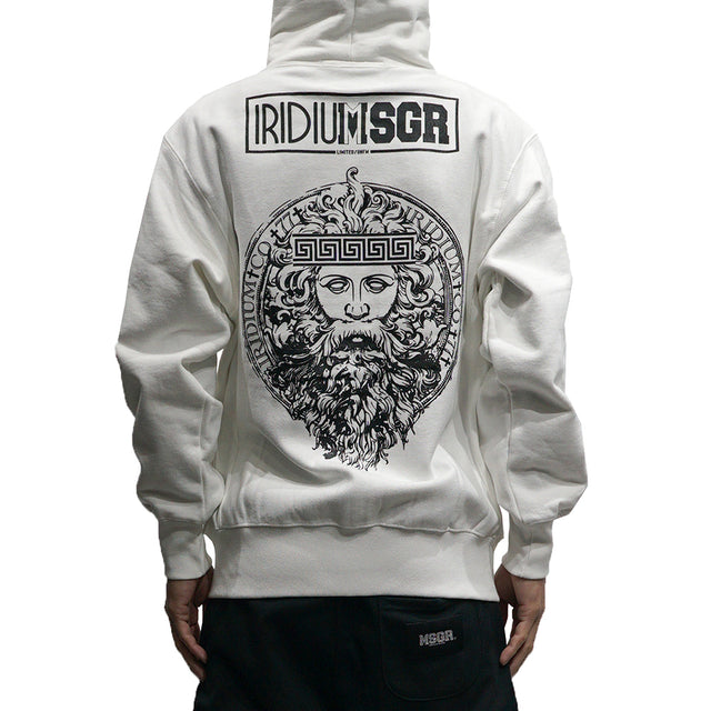 MSGR ジップパーカー / IRIDIUM x MSGR ZIP HOODIE
