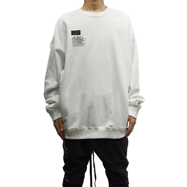 MSGR トレーナー / TEAM PLATE OVER SIZE POCKET CREW