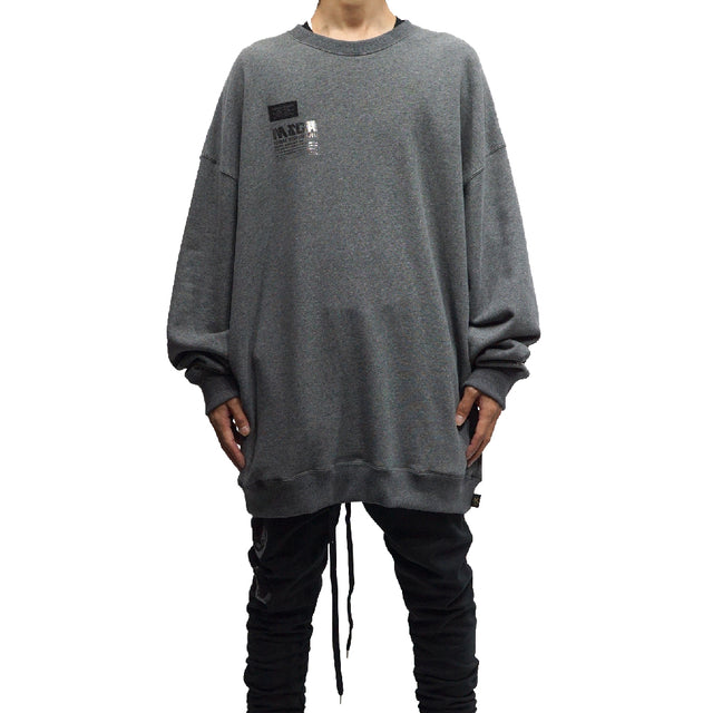 MSGR トレーナー / TEAM PLATE OVER SIZE POCKET CREW